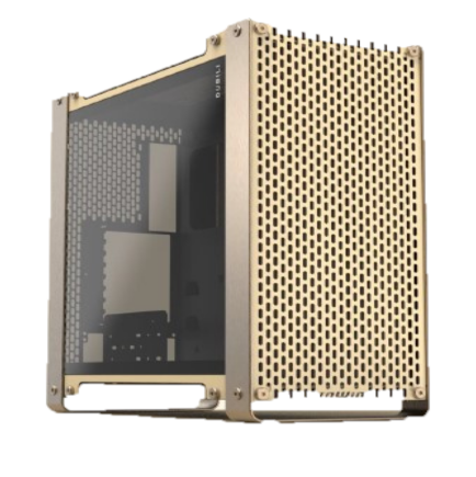 DUBILI FULL TOWER CASE GOLD