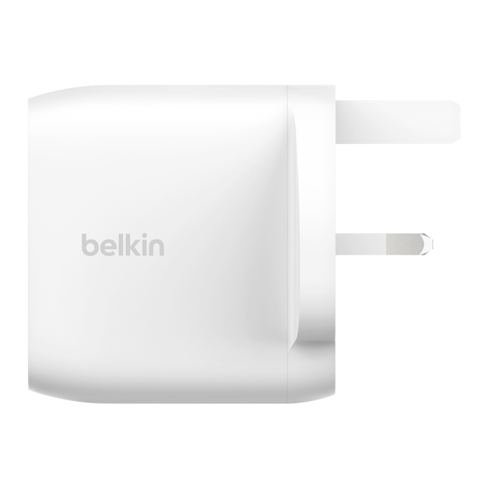 BELKIN DUAL 30W USB-C WALL CHARGER PD 60W PPS WHITE thumbnail 3