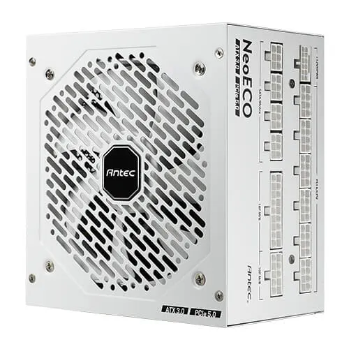 ANTEC NE1000G M GB PSU GOLD MODUALR ATX3.0 (WHITE) thumbnail 4