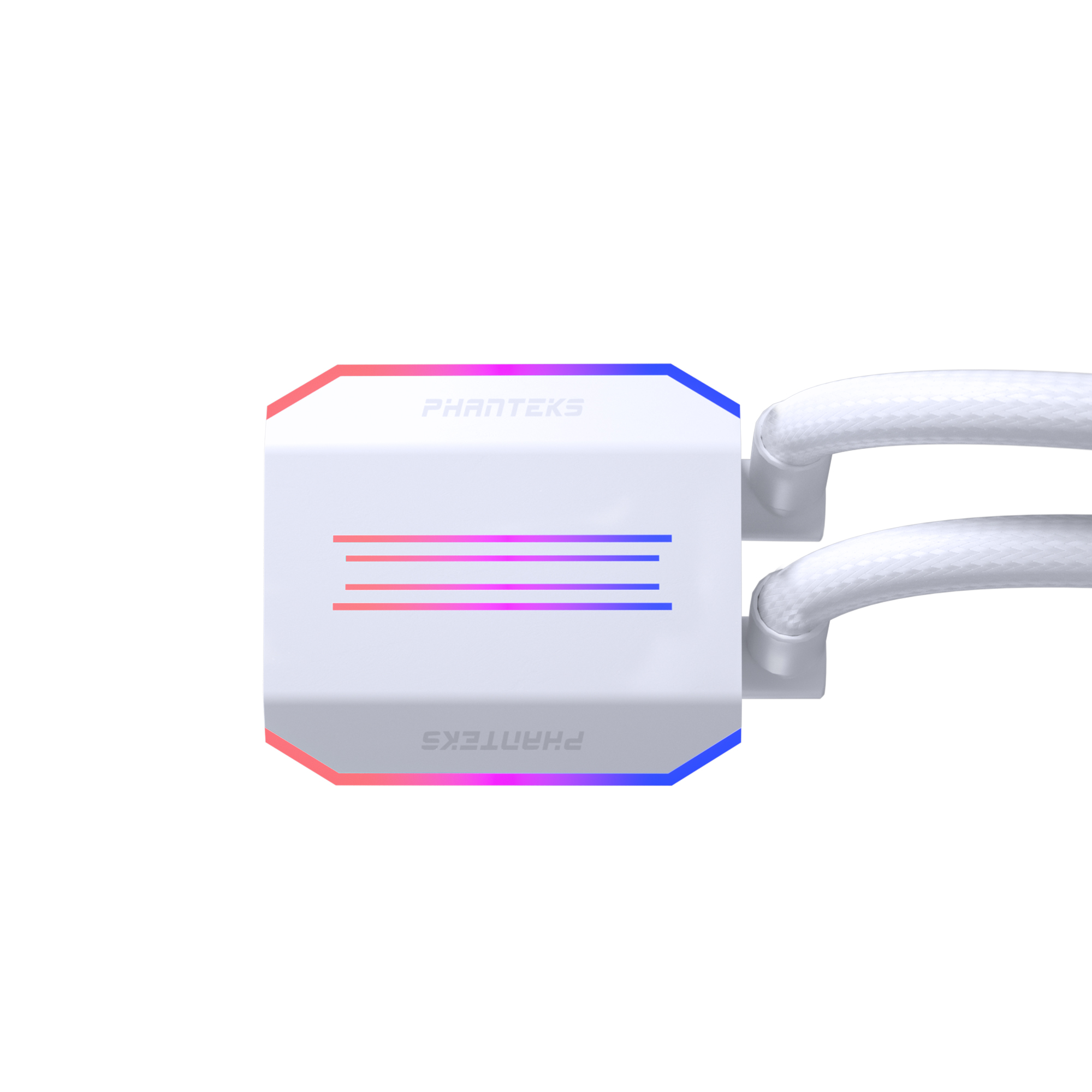 PHANTEKS GLACIER ONE 240D30 D-RGB AIO LIQUID COOLER WHITE thumbnail 4