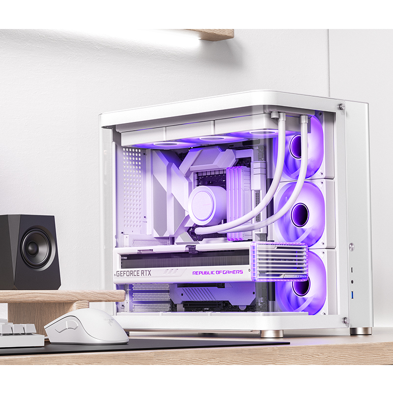 TK-2 ATX CASE W/WINDOWS WHITE