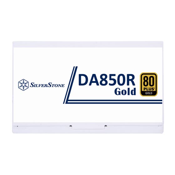 SILVERSTONE DA850R GOLD 80+ 850W ATX3.0 PCIE5.0  WHITE thumbnail 9
