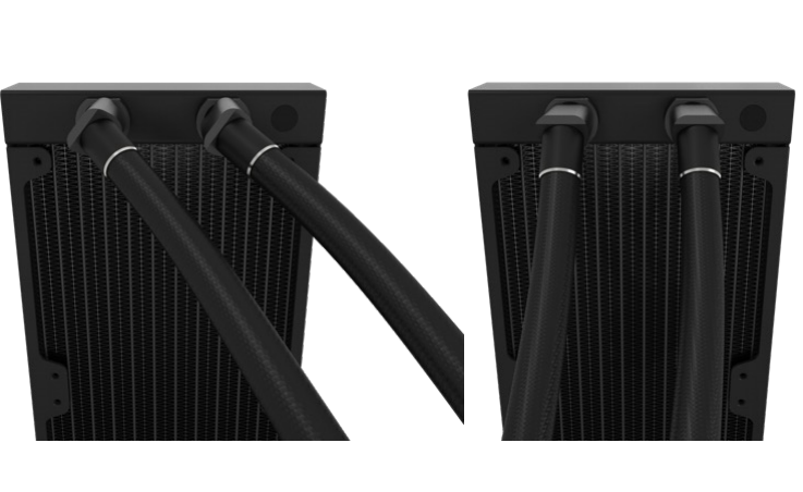 LIAN LI GALAHAD II TRINITY LCD 280 AIO WATER COOLING BLACK thumbnail 4