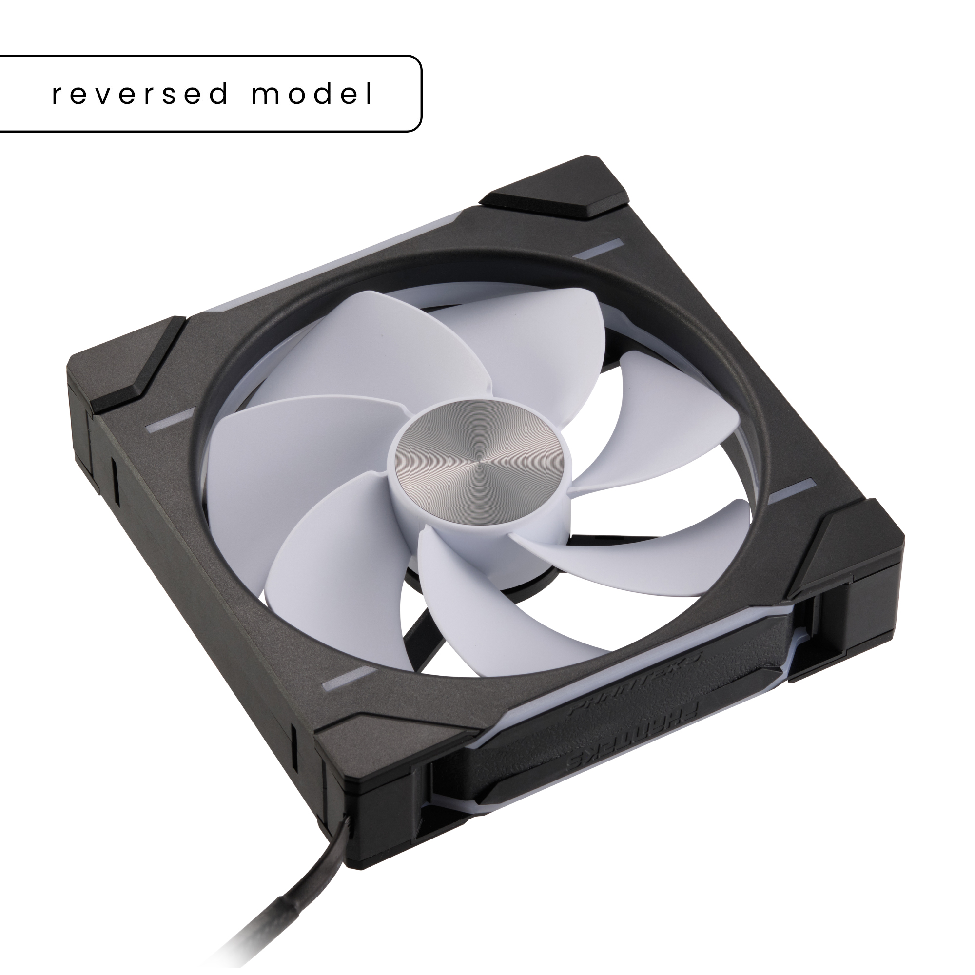 PHANTEKS D30 140MM PWM FAN REVERSE DRGB BLACK (1-PACK) thumbnail 6