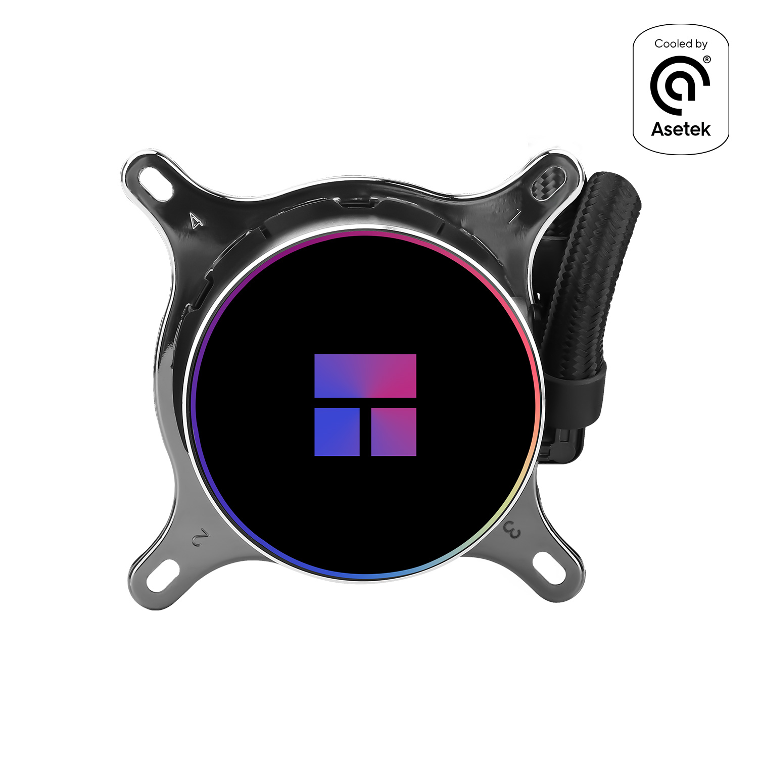 THERMALRIGHT FROZEN VISION 360 ARGB W/2.88IPS SCREEN BLACK thumbnail 2