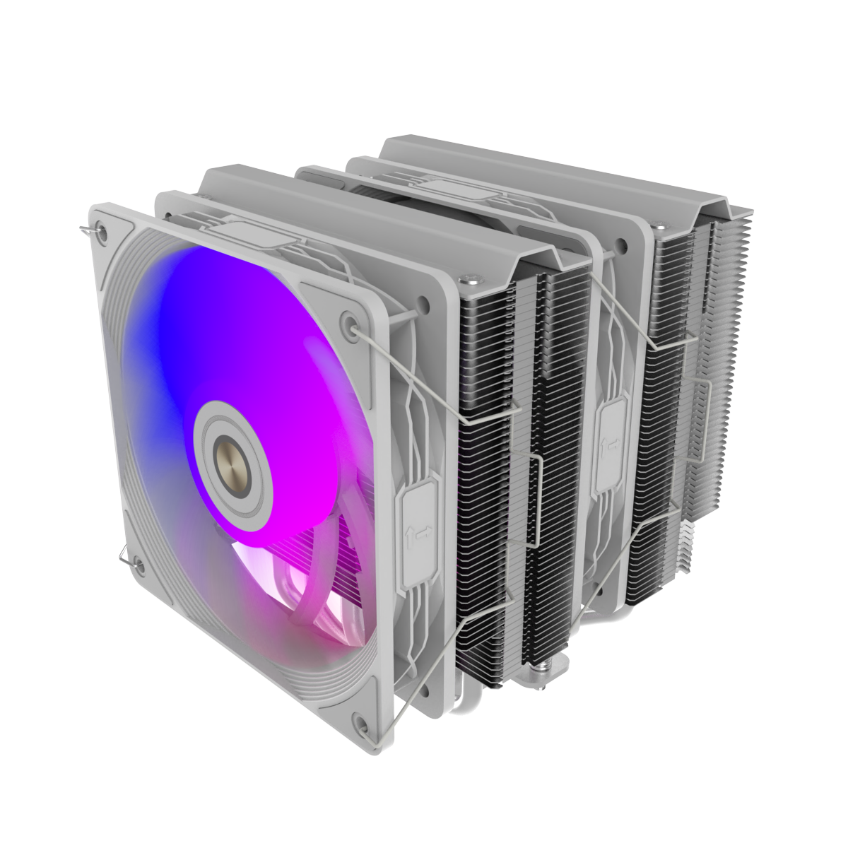 ALSEYE N600W-DT CPU FAN WHITE thumbnail 8
