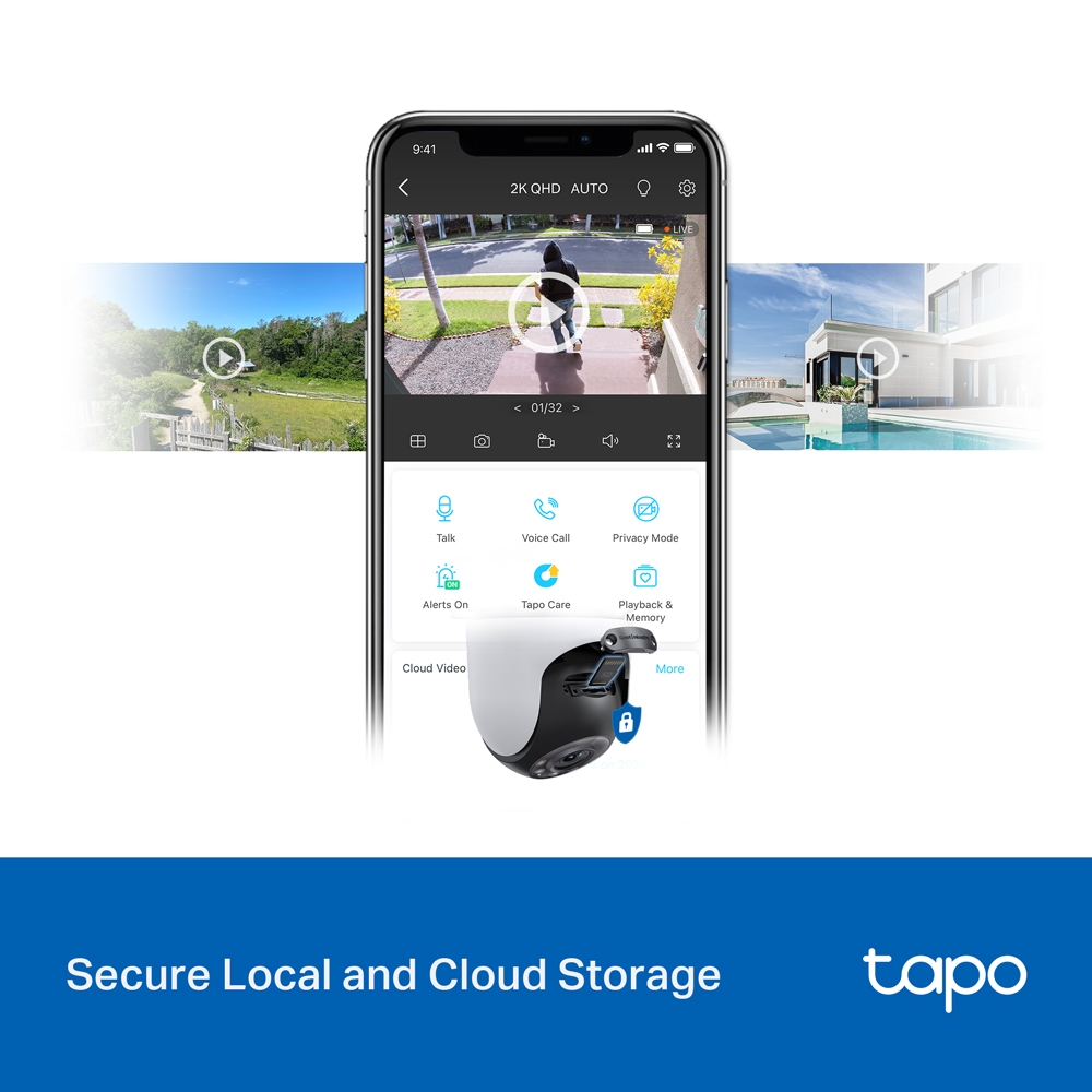 TP-LINK TAPO C520WS OUTDOOR PAN/TILT SECURITY WIFI CAMERA thumbnail 6