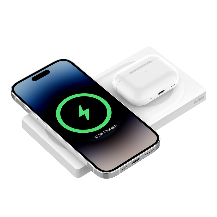 WIRELESS CHARGING PAD W/MAGSAFE (15W) WHITE