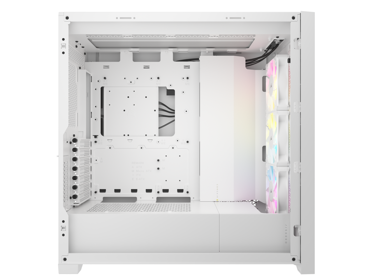 CORSAIR ICUE 5000D RGB AIRFLOW MID-TOWER CASE WHITE thumbnail 4
