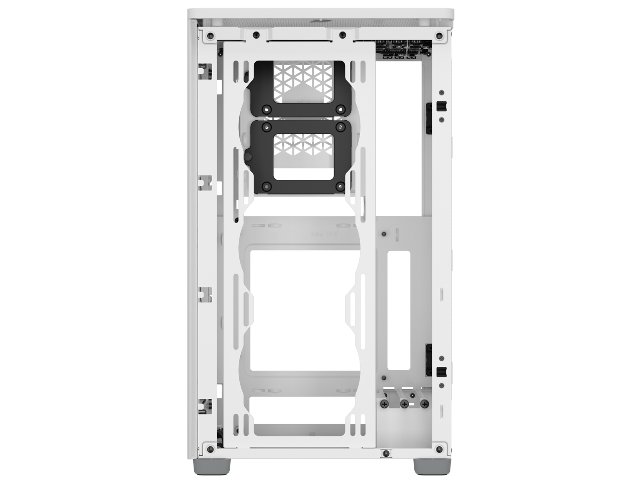 CORSAIR ICUE 2000D RGB AIRFLOW ITX TOWER WHITE thumbnail 9