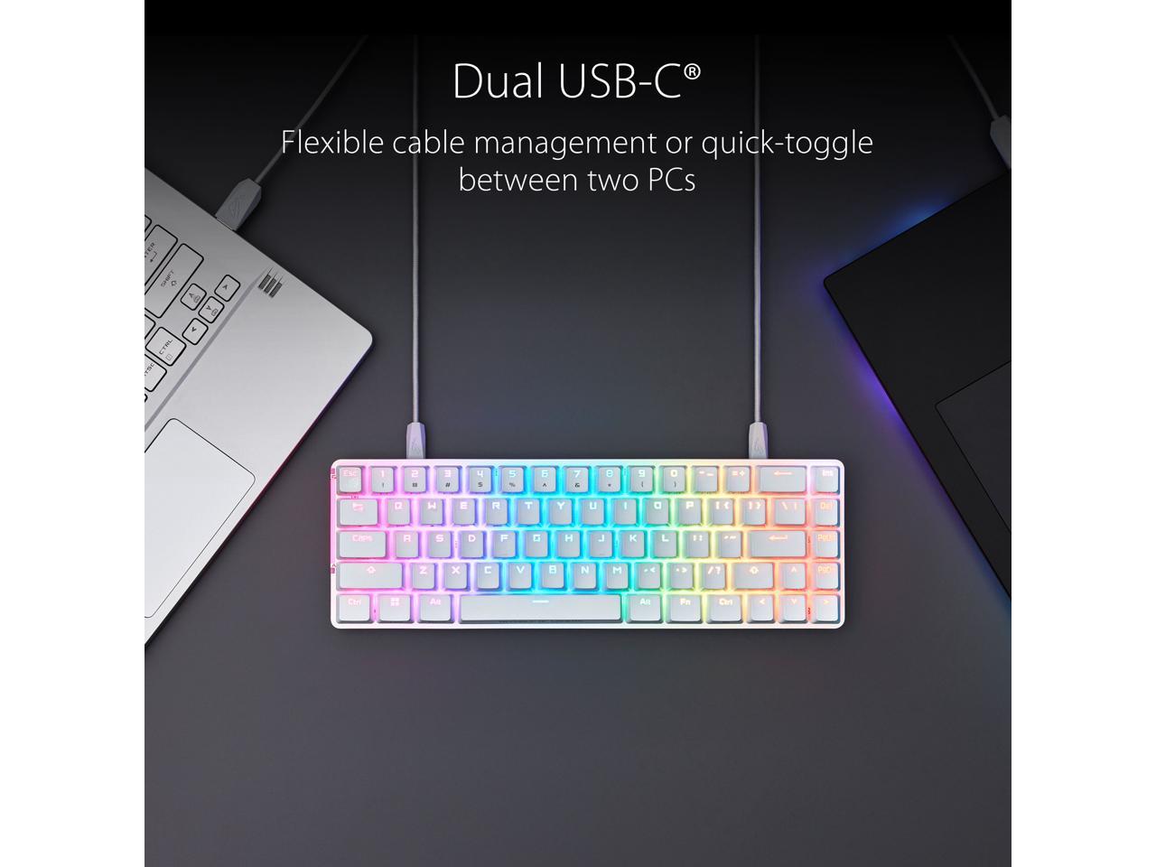 ASUS M602 FALCHION ACE NXBL WHITE US 青軸 thumbnail 7