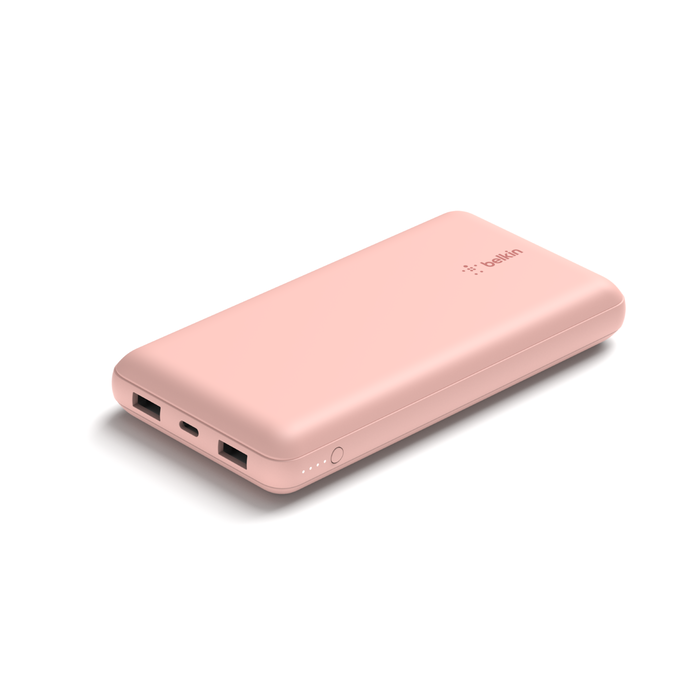BELKIN Q20K POWER BANK USB-A & C 15W ROSE GOLD thumbnail 2