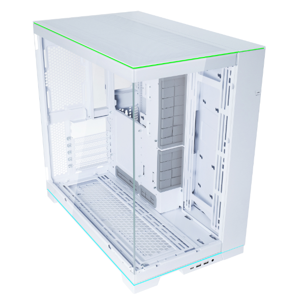 LIAN LI O11 DYNAMIC EVO RGB WHITE thumbnail 2