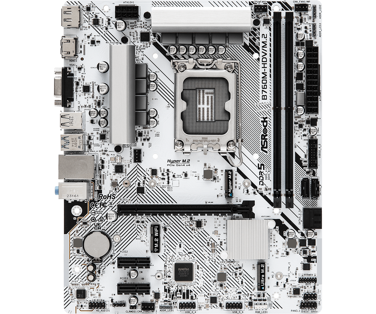 ASROCK B760M-HDV/M.2 D5 thumbnail 5