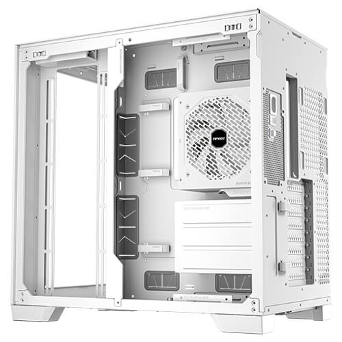 ANTEC C8 FRONT & SIDE GLASS PANEL CASE WHITE thumbnail 23