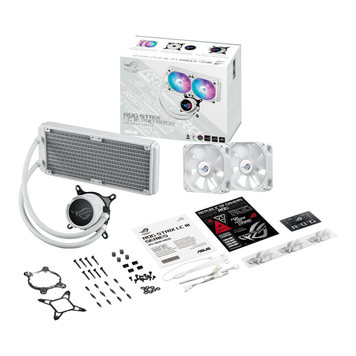ASUS ROG STRIX LC III 240 ARGB WHITE thumbnail 8
