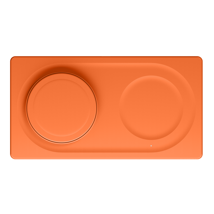 BELKIN WIRELESS CHARGING PAD W/MAGSAFE (15W) ORANGE thumbnail 5