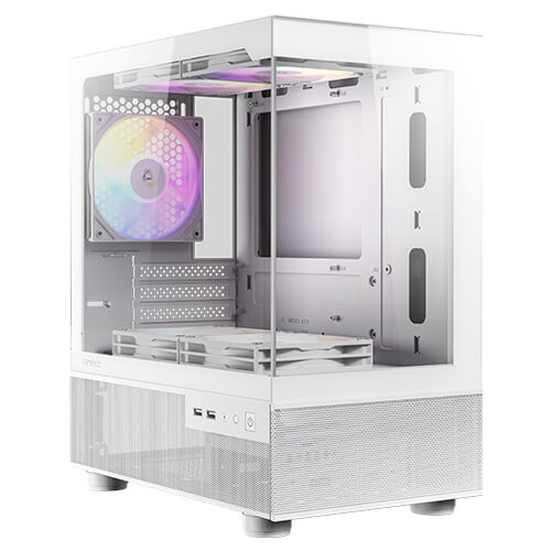 ANTEC CX200M ELITE CASE WHITE thumbnail 2