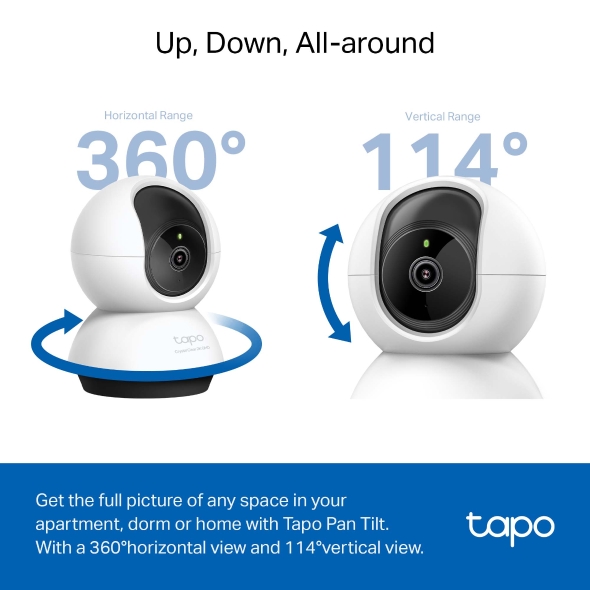 Tapo C220 2K QHD Pan/Tilt AI Home Security thumbnail 4