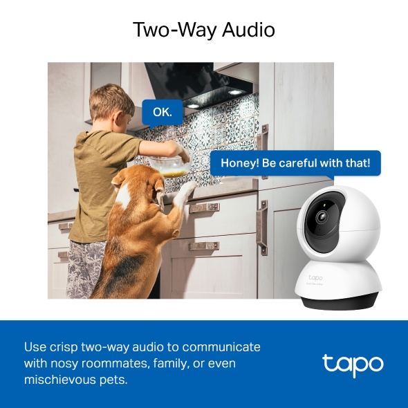Tapo C220 2K QHD Pan/Tilt AI Home Security thumbnail 7