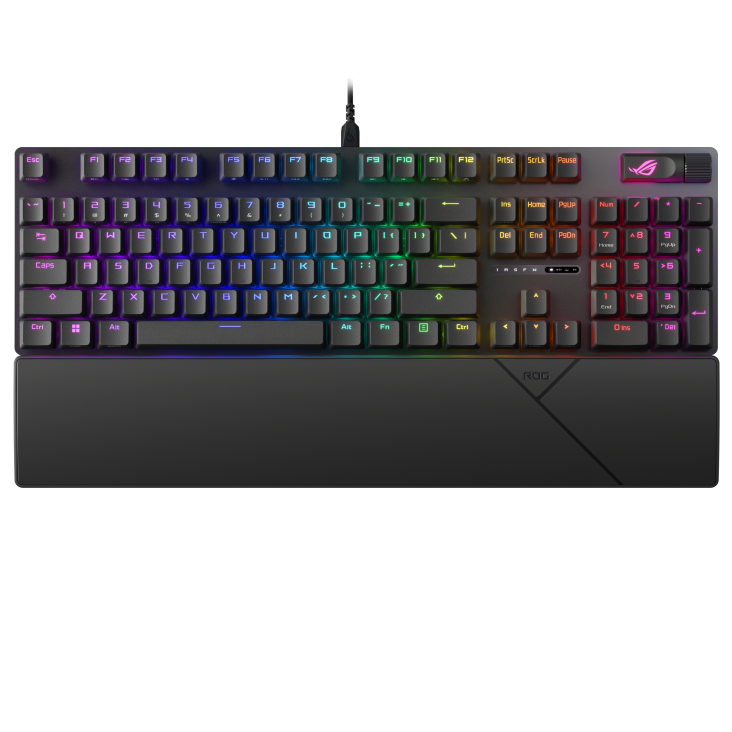 ASUS ROG STRIX SCOPE II GAMING KEYBOARD SNOW thumbnail 2