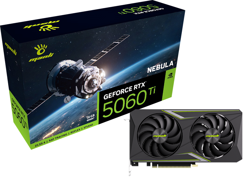 MANLI RTX5060TI 16GB GDDR7 NEBULA X2 thumbnail 4