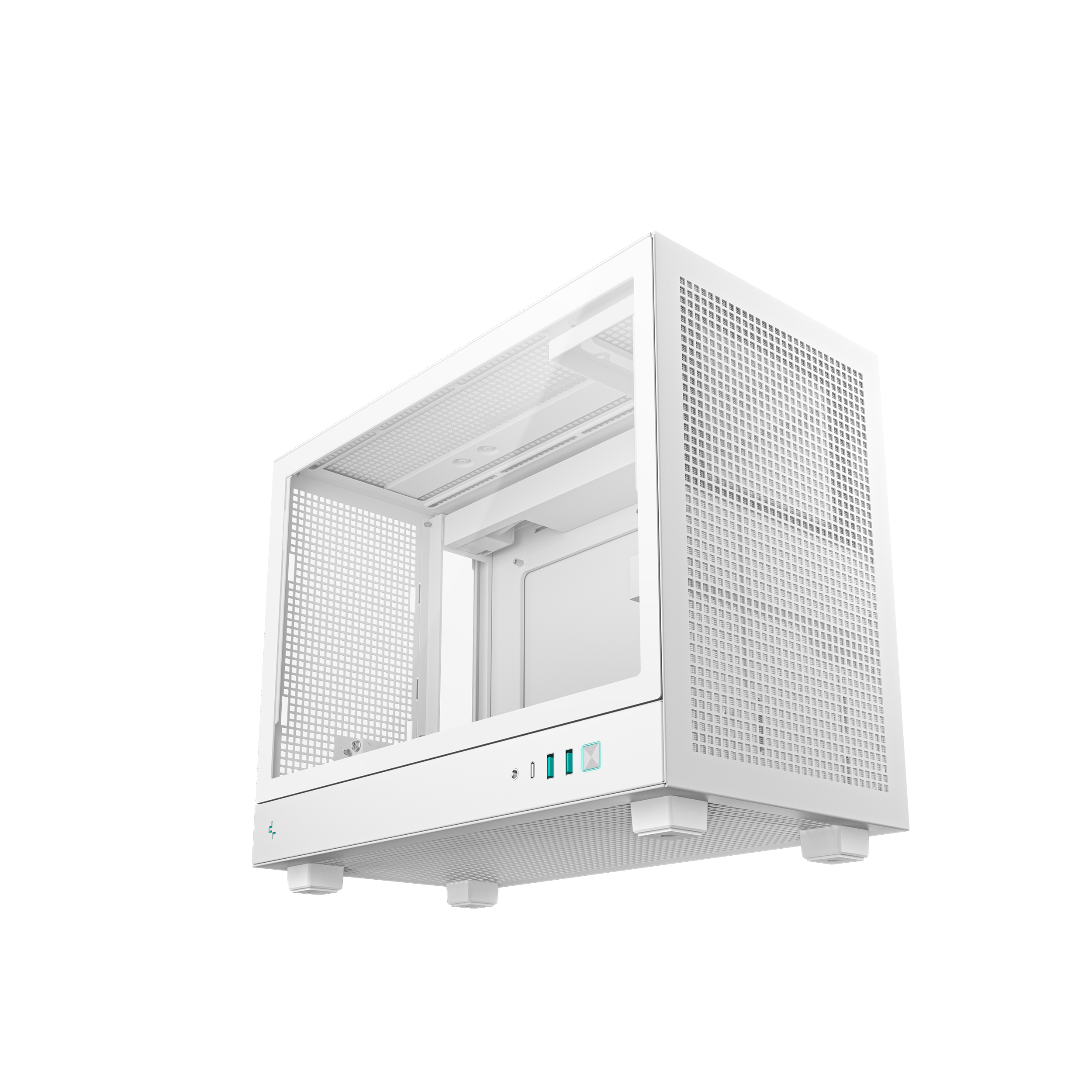 DEEPCOOL CH160 PLUS MATX CASE WHITE thumbnail 2