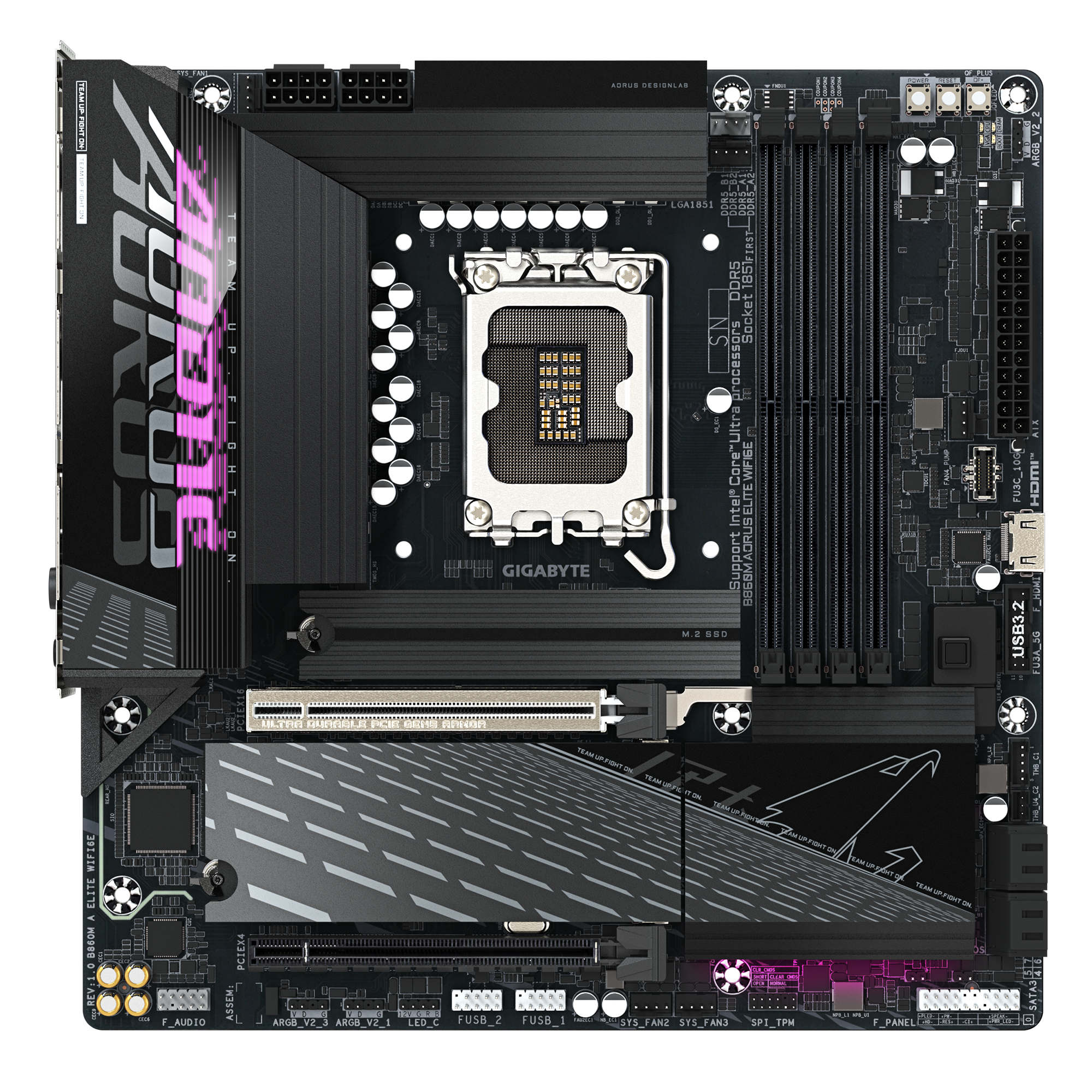 GIGABYTE B860M AORUS ELITE WIFI 6E thumbnail 2