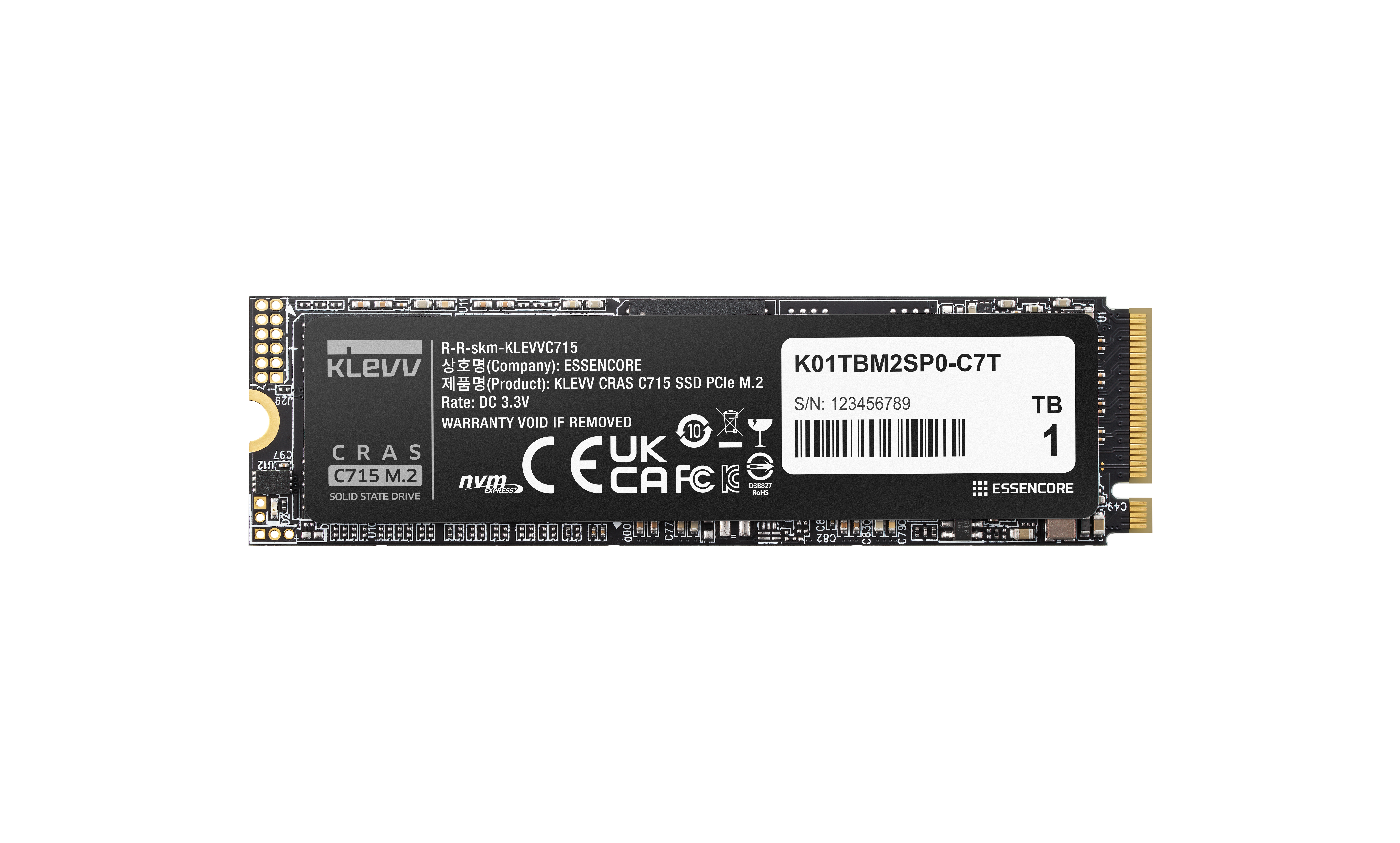 CRAS C715 1TB NVME M.2 SSD