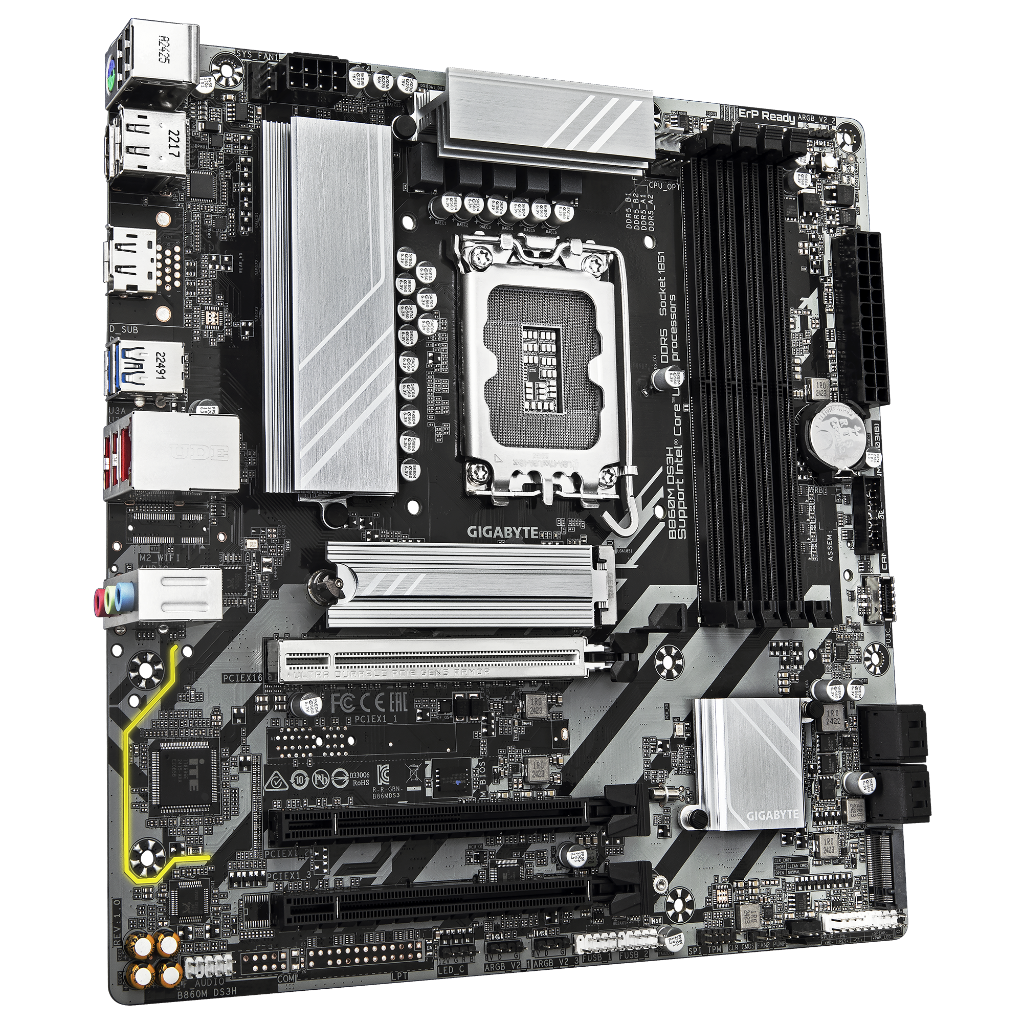 GIGABYTE B860M DS3H thumbnail 3