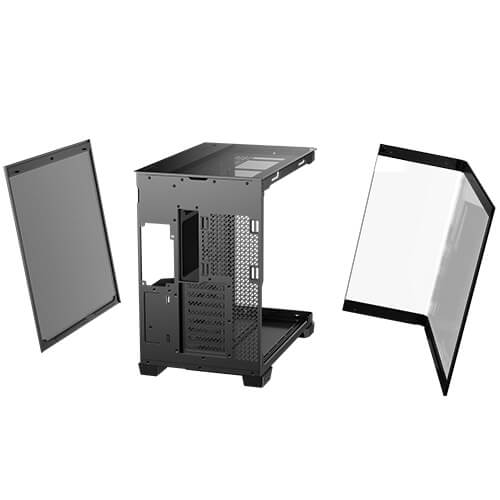 ANTEC C8 CURVE WOOD FRONT & SIDE GLASS CASE thumbnail 23