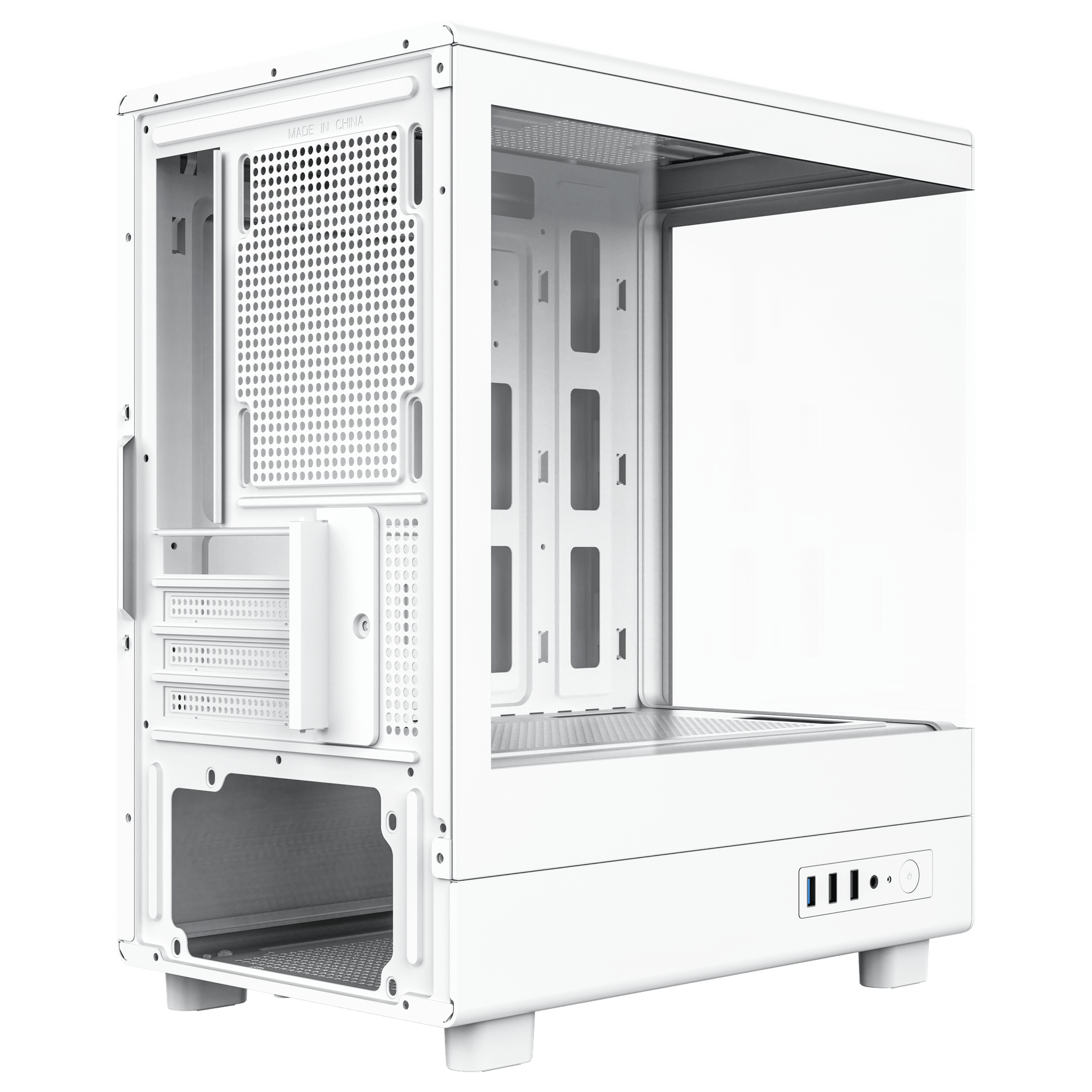 DARKFLASH DB330M MATX CASE WHITE thumbnail 2