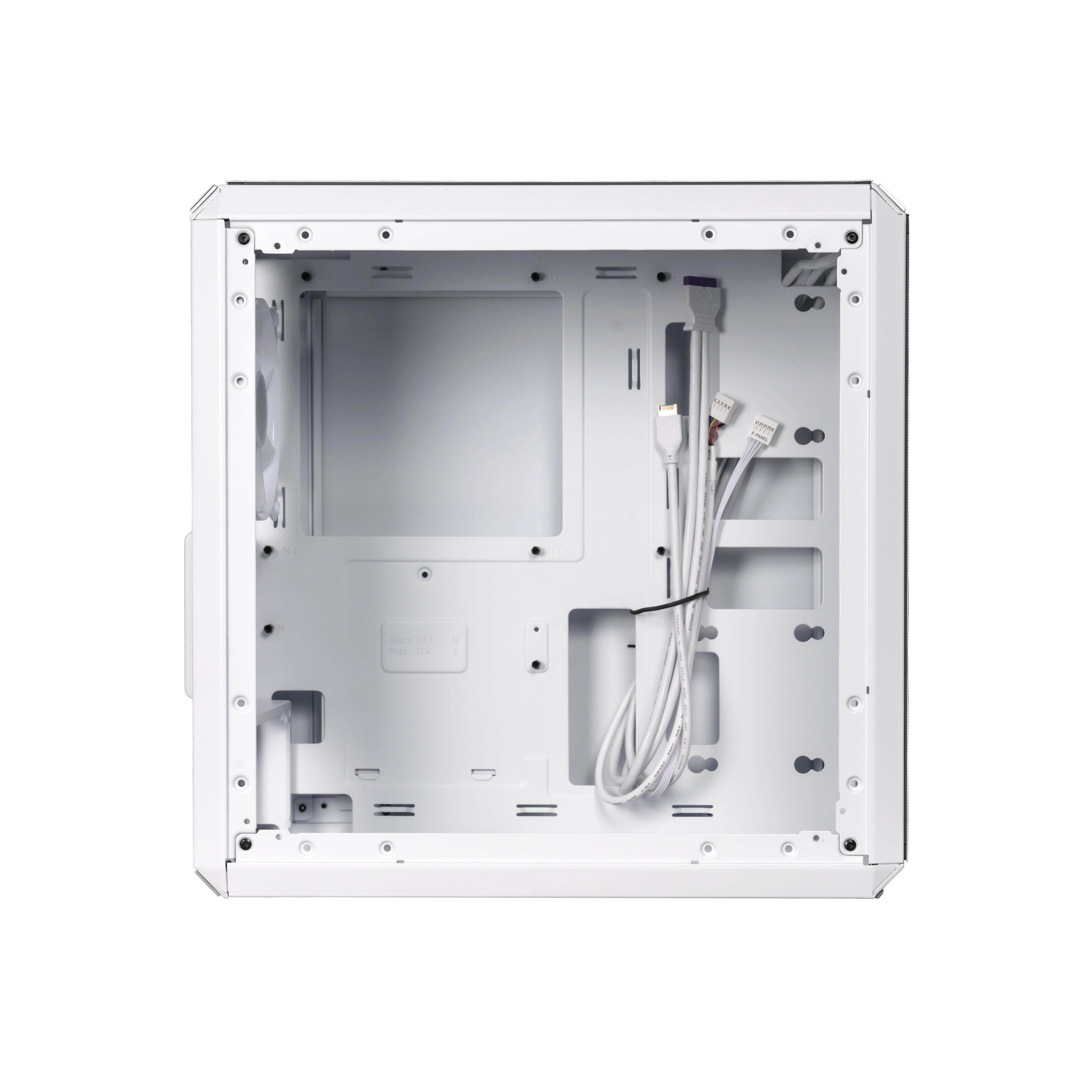 COOLER MASTER MASRERBOX Q300L V2 M-ATX CASE WHITE thumbnail 3