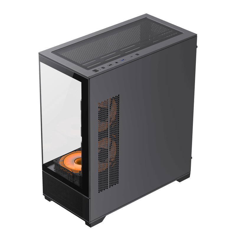 GAMEMAX VISTA AB ATX CASE BLACK thumbnail 2