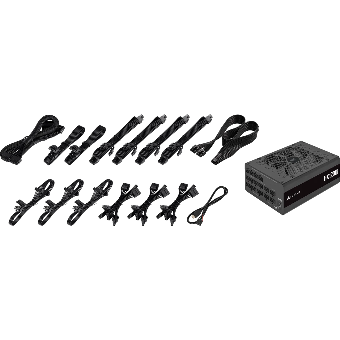 CORSAIR HXi HX1200i ATX 3.1 PCIE 5.1 80 PLUS PLATINUM PSU thumbnail 10