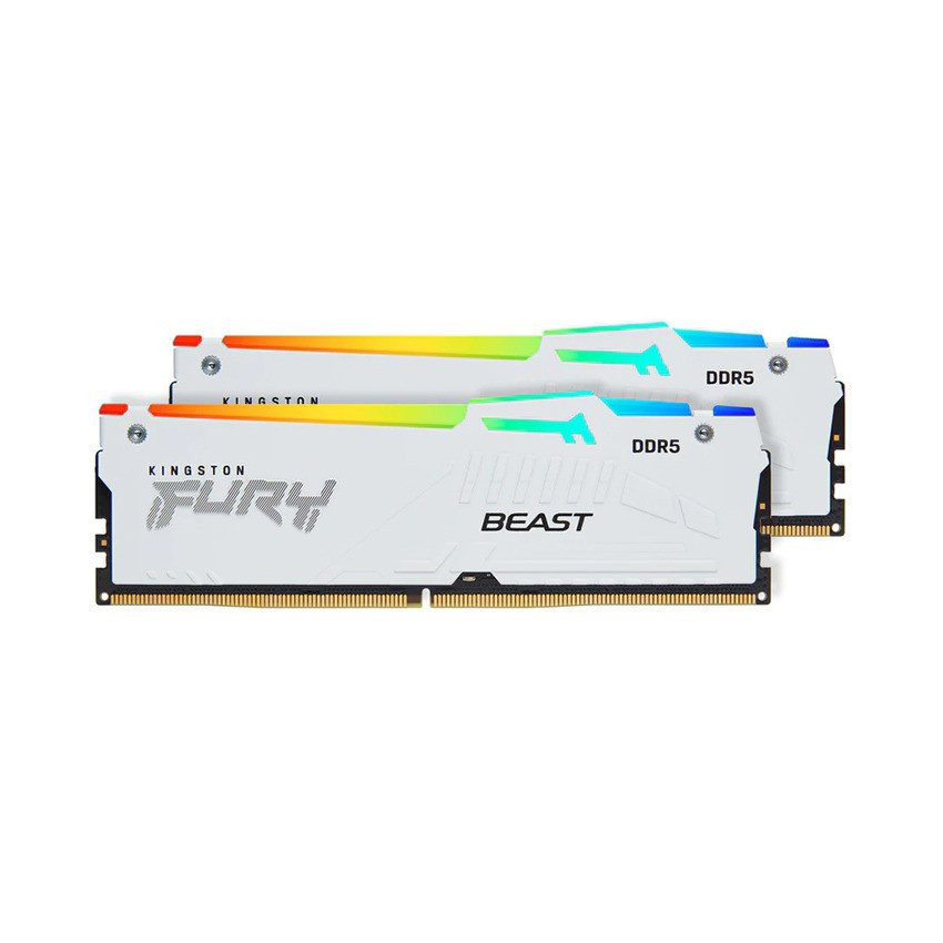 KINGSTON FURY BEAST WHITE EXPO 32G(16G*2) DDR5 6000MT/S thumbnail 3