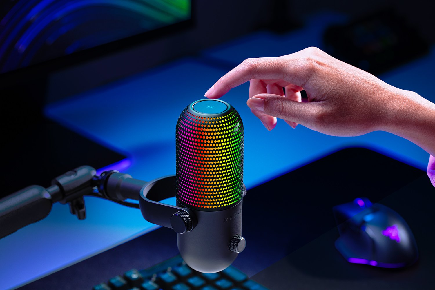 SEIREN V3 CHROMA 電容式麥克風 黑色 thumbnail 4