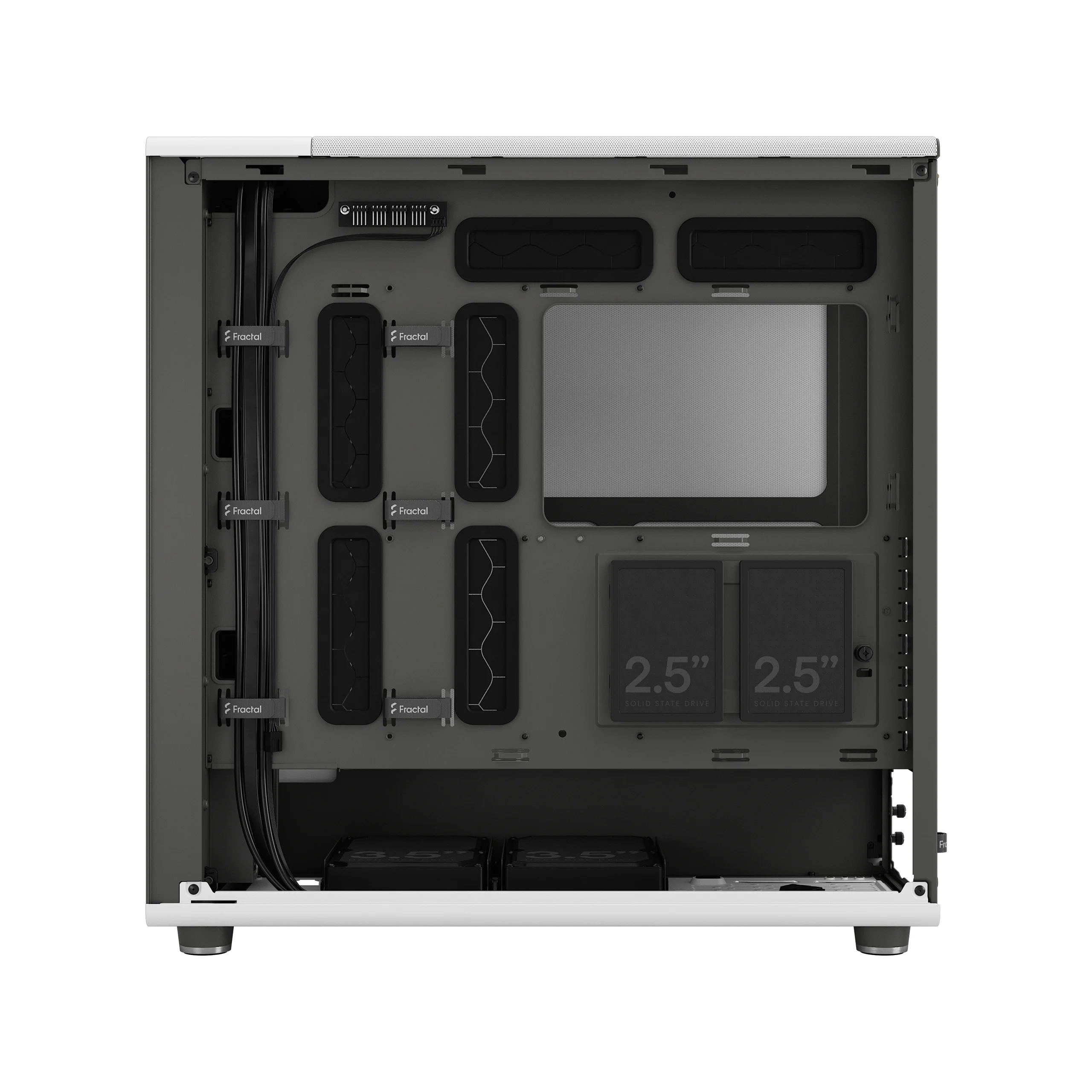 FRACTAL DESIGN NORTH XL CHALK WHITE TG CLEAR thumbnail 8