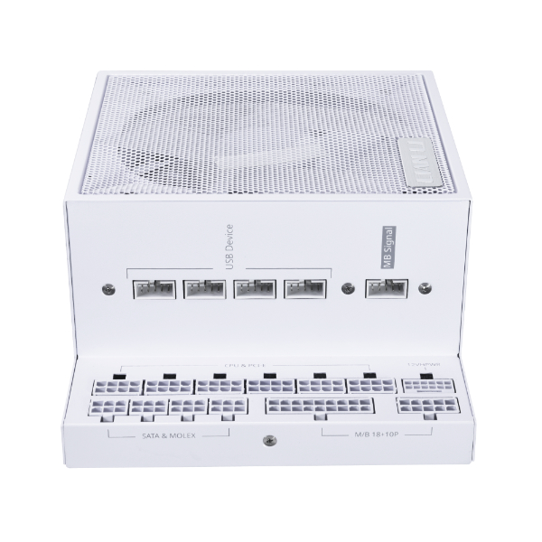 LIAN LI EDGE SERIES 1000W ATX 3.1 FULL MODULAR PLATINUM WH thumbnail 4