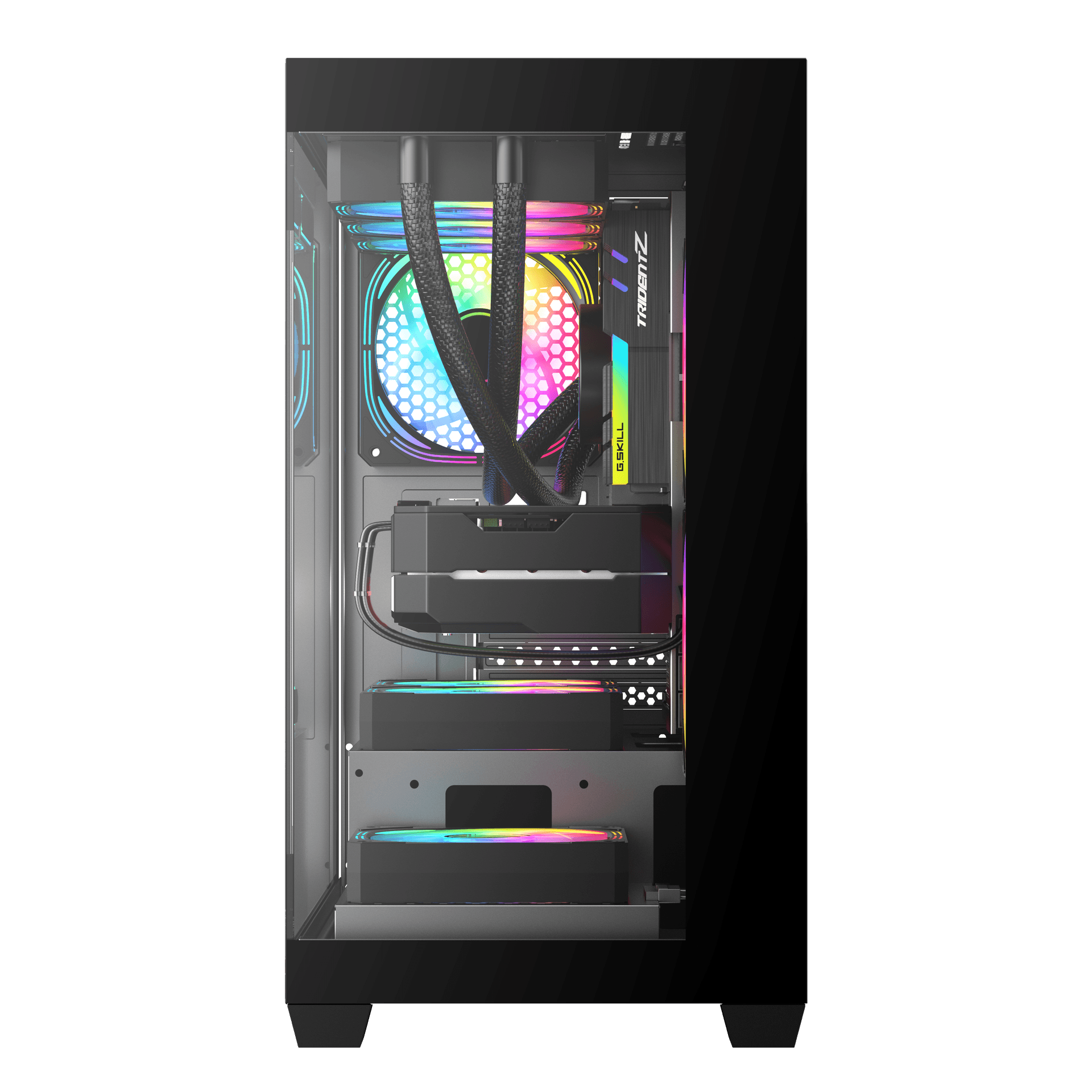 DARKFLASH DS900M MATX CASE BLACK thumbnail 2