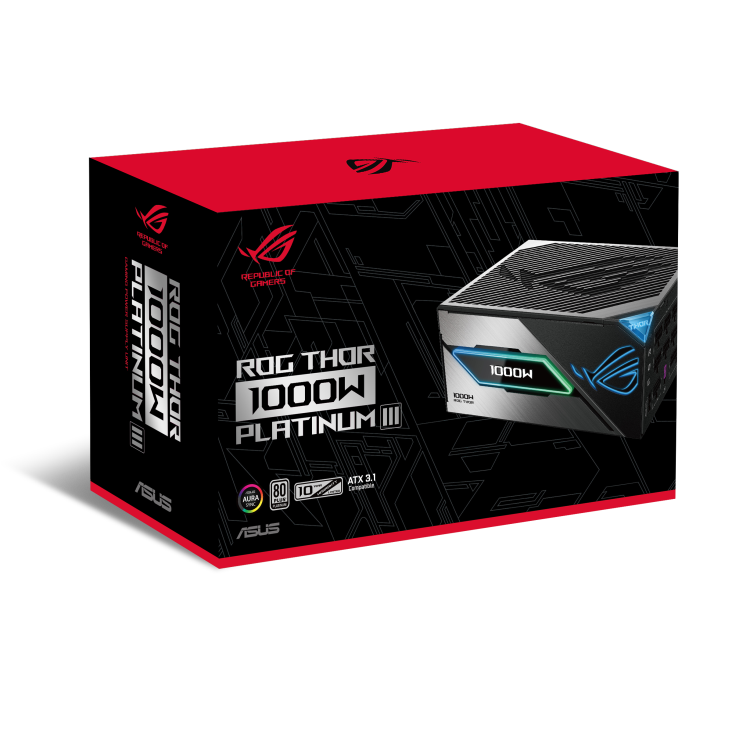 ASUS ROG GAMING THOR III 1000W PLATINUM thumbnail 11