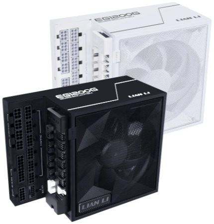 LIAN LI EDGE 1200W P.S ATX3.1 FULL MODULAR W/HUB GOLD BK thumbnail 6