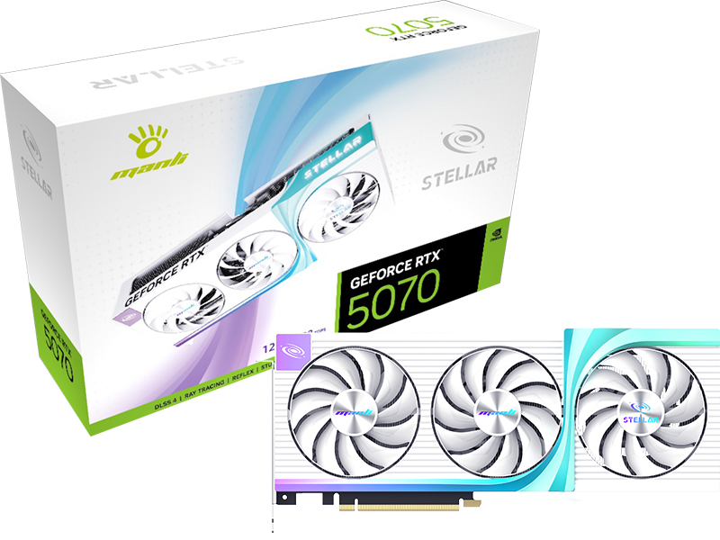 MANLI RTX5070 12GB GDDR7 STELLAR X3 thumbnail 2