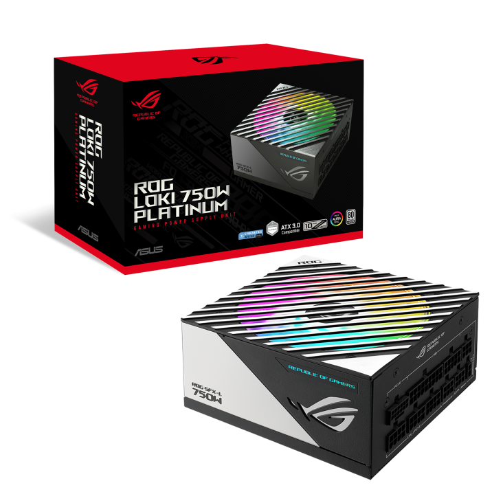 ASUS ROG LOKI SFX-L 750W PLATINUM GAMING POWER SUPPLY thumbnail 14