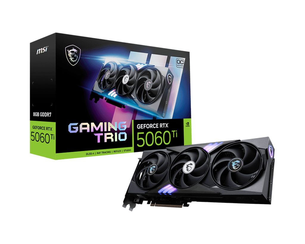 MSI RTX5060TI GAMING TRIO OC 8GB GDDR7 thumbnail 12