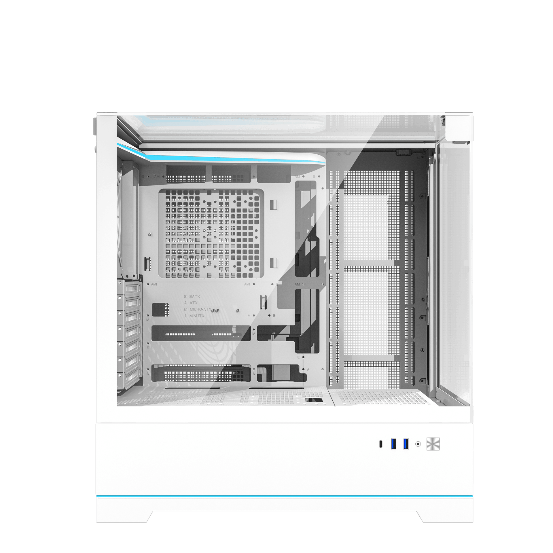 DARKFLASH DY450 PRO ATX CASE WHITE thumbnail 3