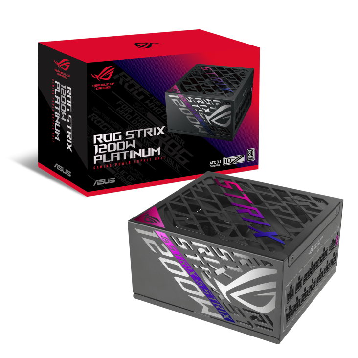 ASUS ROG STRIX 1200W ATX 3.1 PLATINUM GAMING thumbnail 14