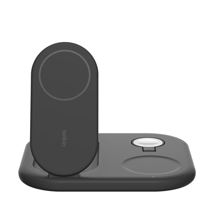 BELKIN BoostChargeQi2 3合1 可折疊磁吸充電板 15W 黑色 thumbnail 5