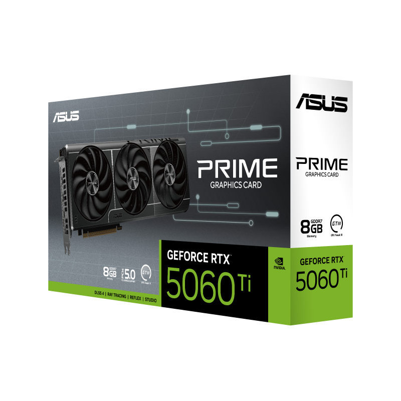 ASUS PRIME RTX5060TI OC 8GB GDDR7 thumbnail 2