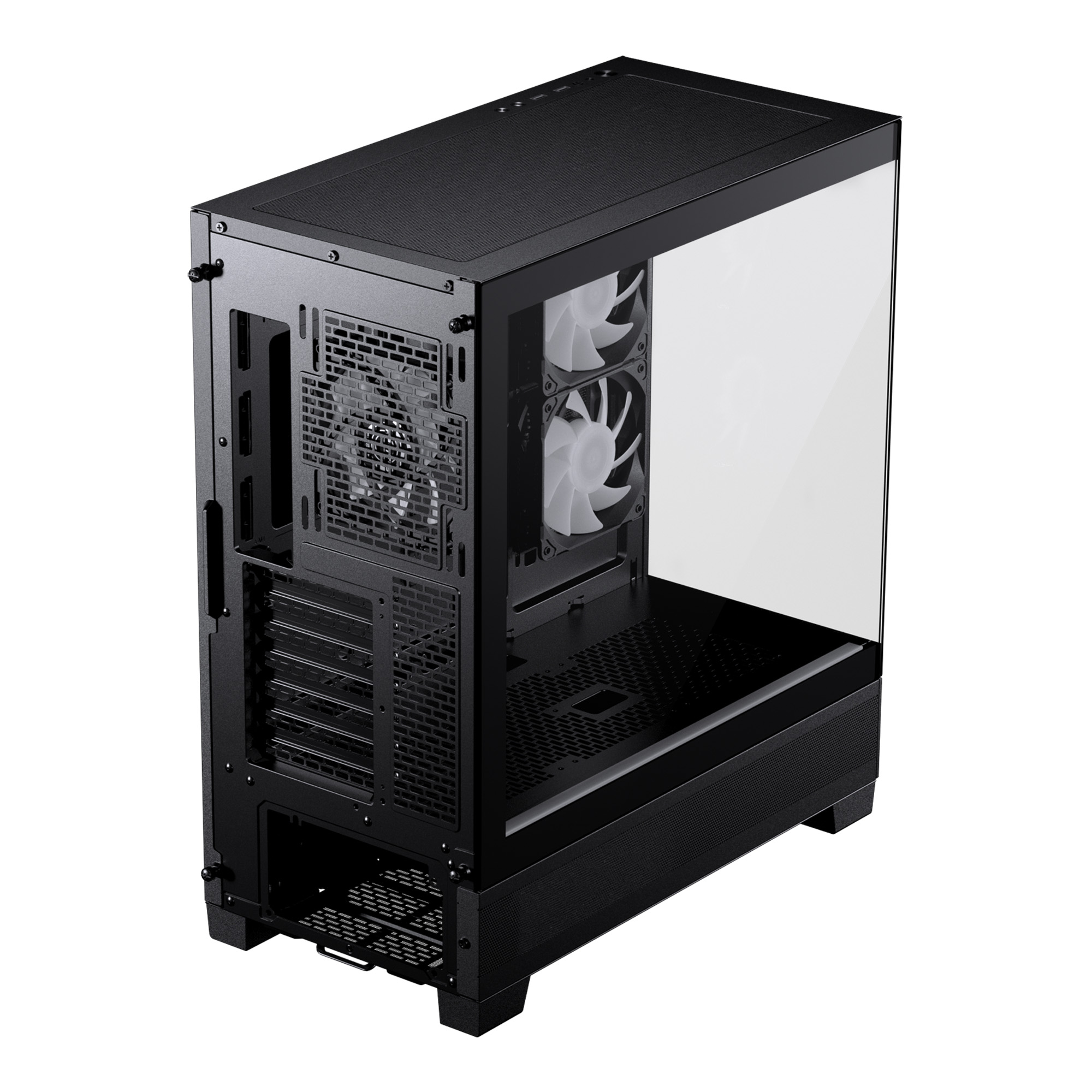 XT VIEW TEMPERED GLASS MID TOWER CASE BLACK thumbnail 3